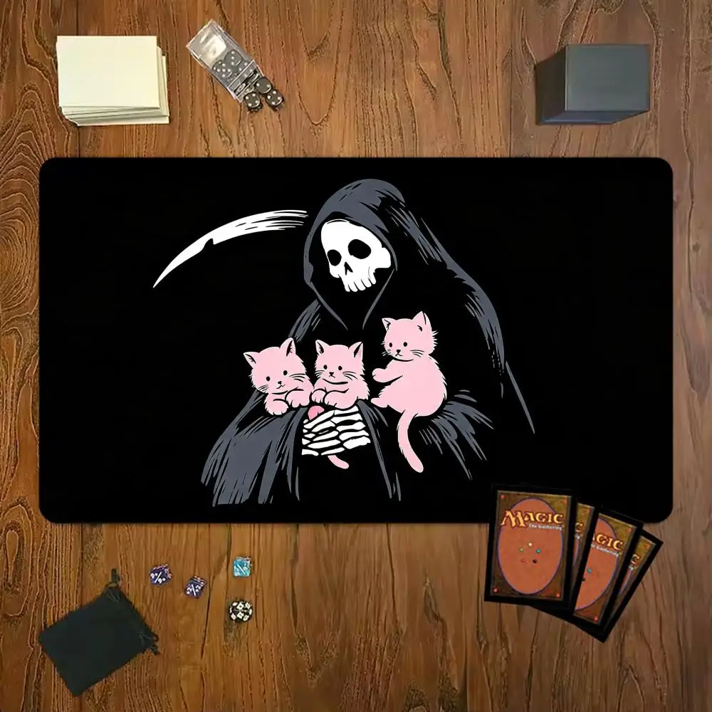 Grim Reaper Holding Pink Kitte - огляд і ціна Pc Gaming Pink