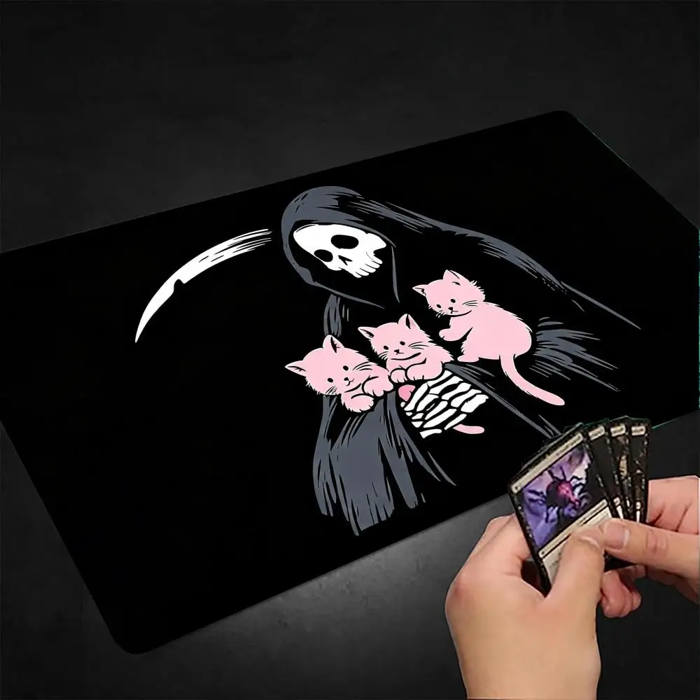 Grim Reaper Holding Pink Kitte - огляд і ціна Pc Gaming Pink