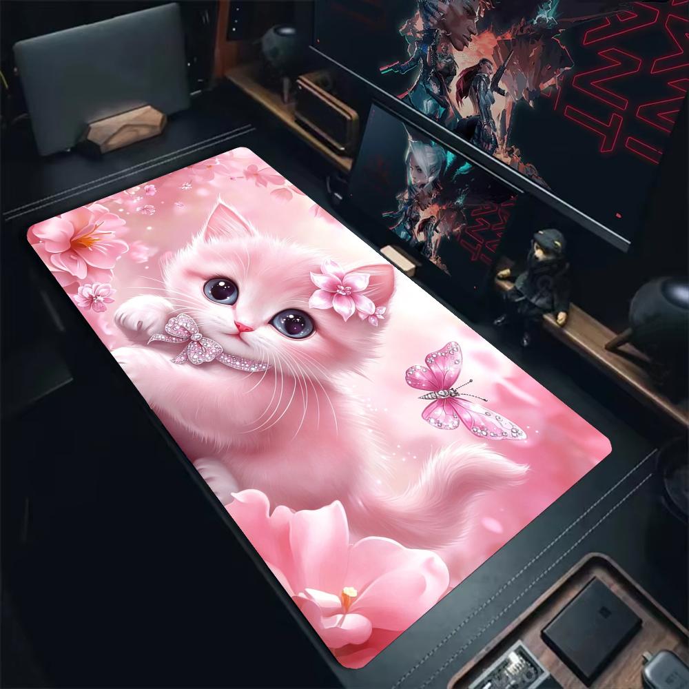 Dreamy Pink Kitty Mouse Pad De - огляд і ціна Pc Gaming Pink